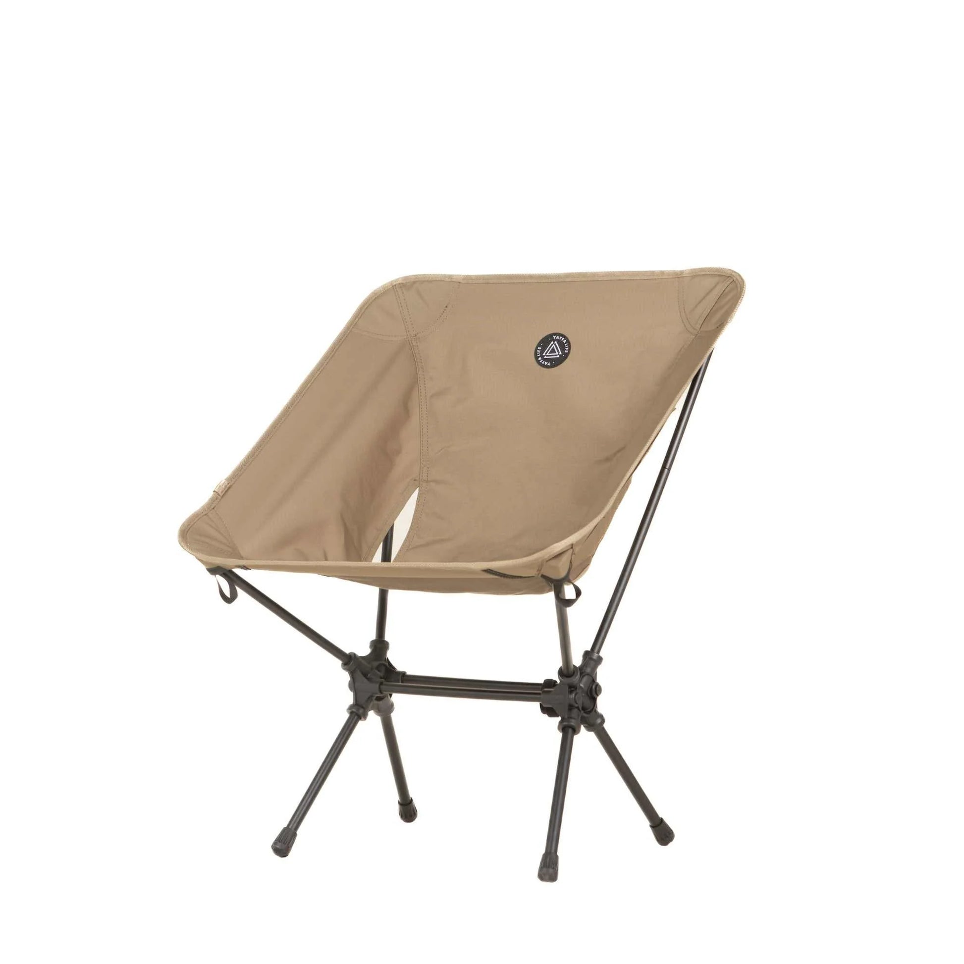 Low Back Ultralight Folding Camping Chairs with Storage Pouch - Army Green