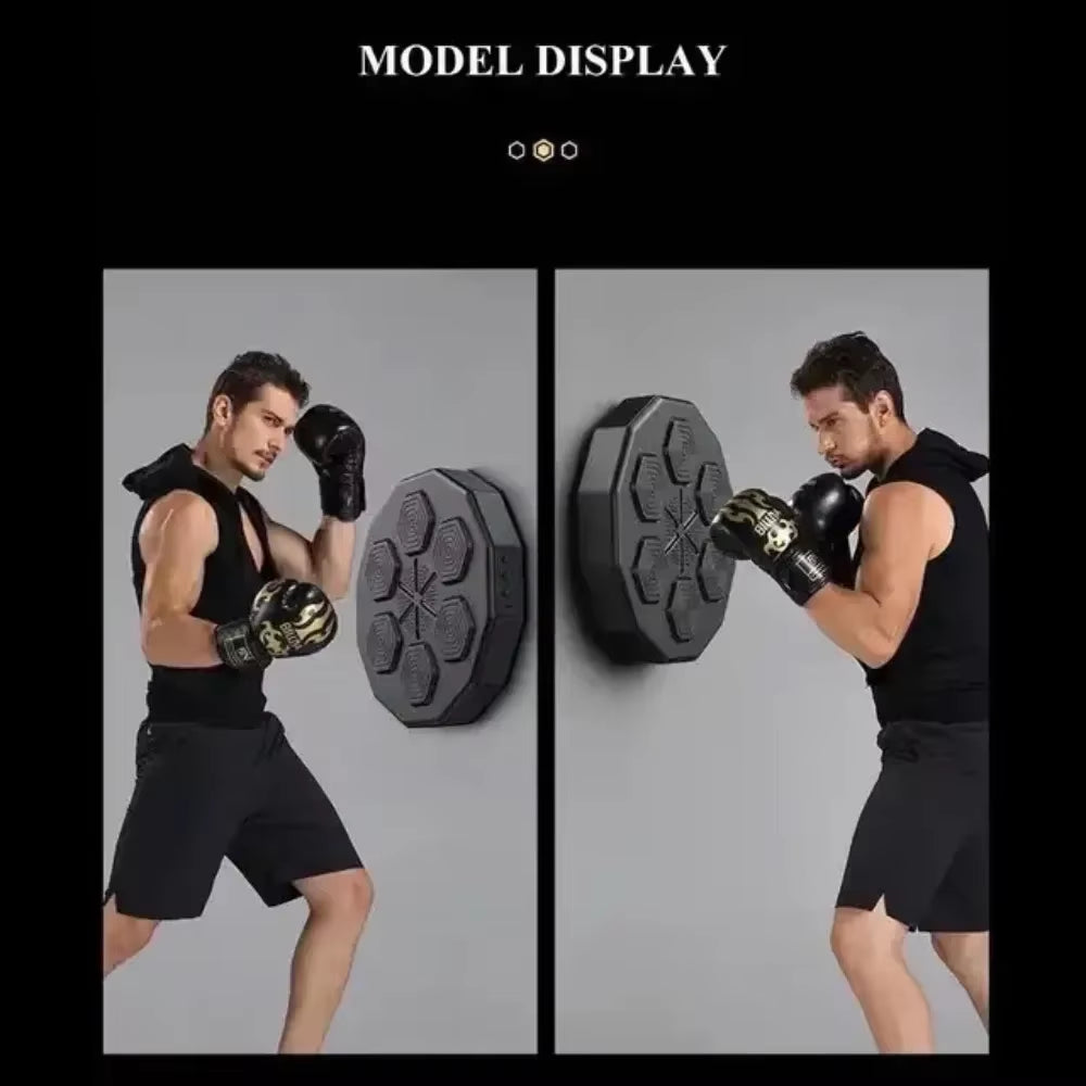 1 Set Smart Music Boxing Machine Adult/Children Sports Fitness Boxing Trainer Home Exercise Response Training Boxing Wall Target